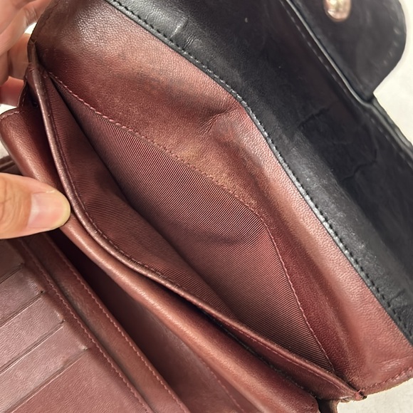 🖤Vtg CHANEL Lambskin Classic quilted flap wallet - Picture 11 of 17